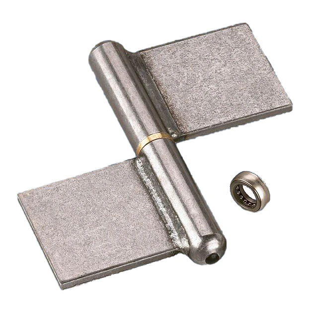 Lift Off Flag Hinges - Mild Steel With Steel Pin And Ball Bearing Washer 1 Lift Off Flag Hinges - Mild Steel With Steel Pin And Ball Bearing Washer