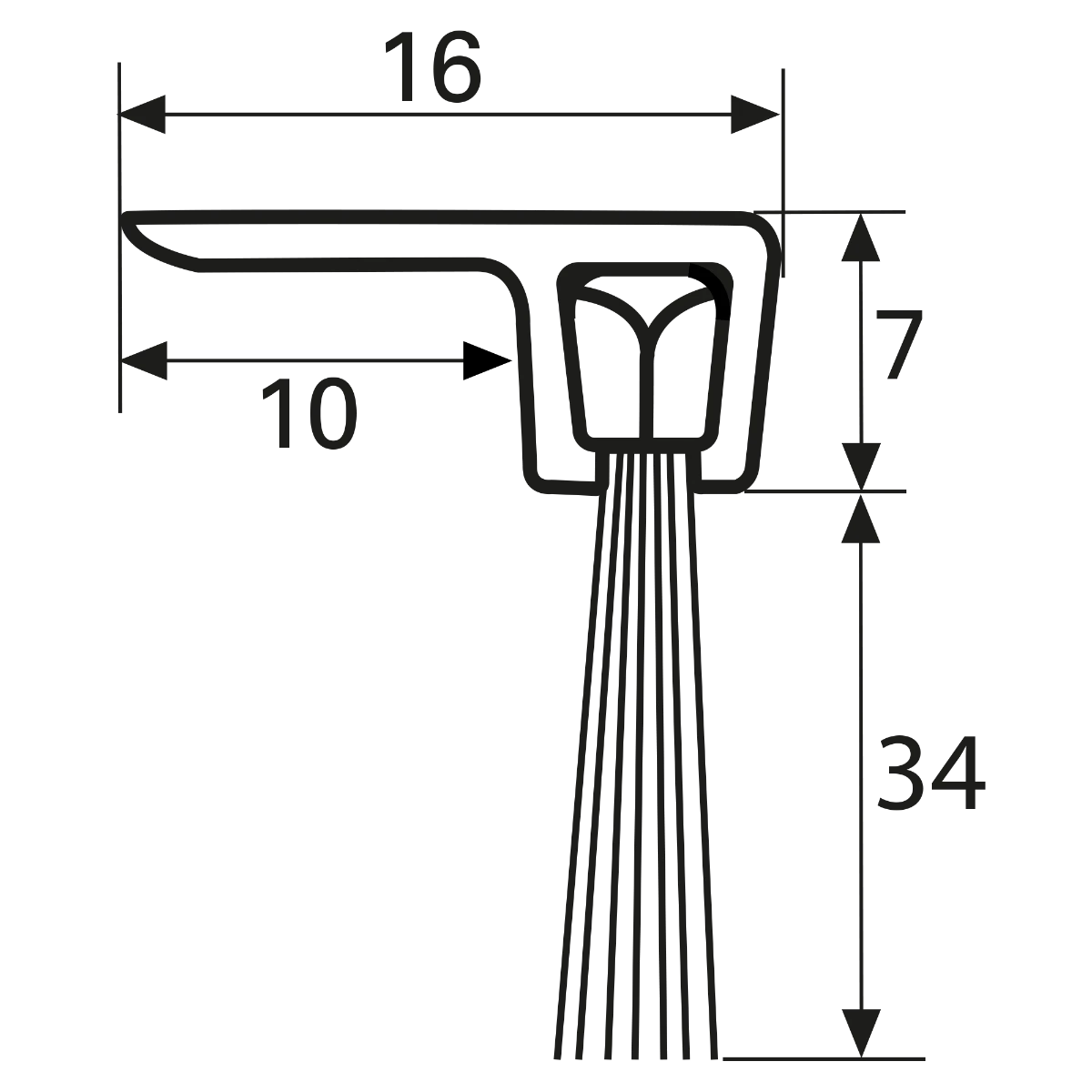 Brush Profile “F3” 3 Brush Profile “F3” - Image 3