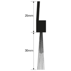 Flexibrush - Per Metre 5 Flexibrush - Per Metre -Barrier Components 0505006