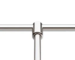 3 Way Connector RB1233 - Polished Stainless Finish