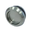 Pair Of 50mm Round Flush Pull Handles (CFH-50)