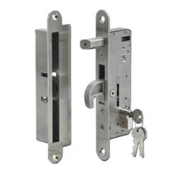 Hybrid Folding Door Lock And Keep Set