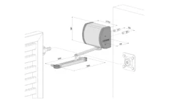 Panther Gate Closer 5 Panther Gate Closer -Barrier Components image 1