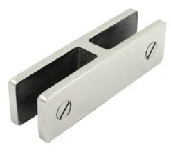 180° Glass To Glass Bracket Stiffener