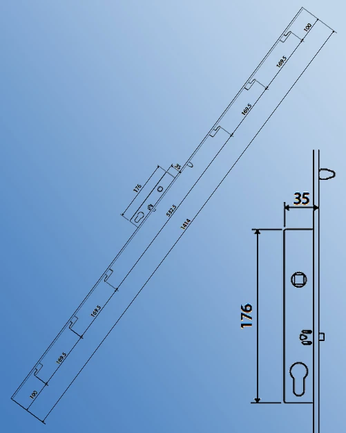 Vista Patioslide 200 Door Kit 6 Vista Patioslide 200 Door Kit - Image 6