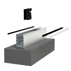 Barrier Sabco OSF Base Fix -Barrier Components rail base osf mounting